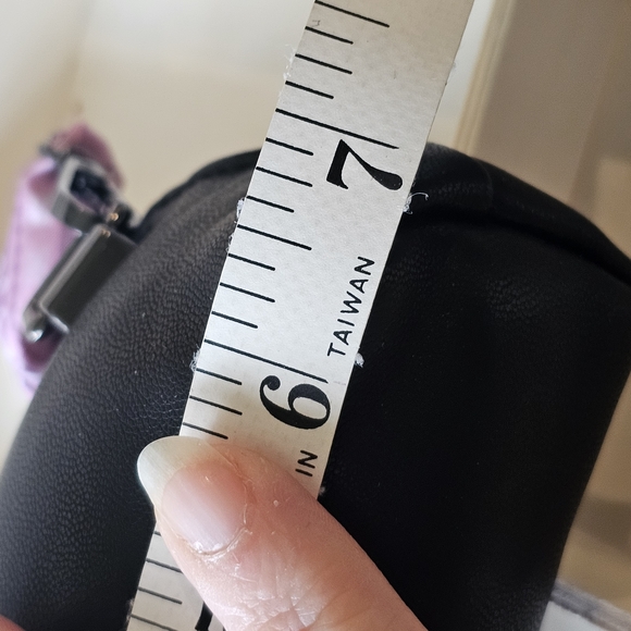 Christian Dior Black and Pink Clutch W/Crossbody Chain & Twilly Added - Picture 5 of 17